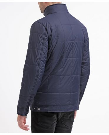SELECTED HOMME GRANATOWA OCIEPLANA KURTKA M