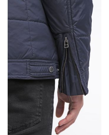 SELECTED HOMME GRANATOWA OCIEPLANA KURTKA M