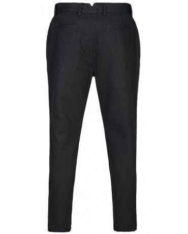 SELECTED HOMME GRANATOWE SPODNIE LNIANE