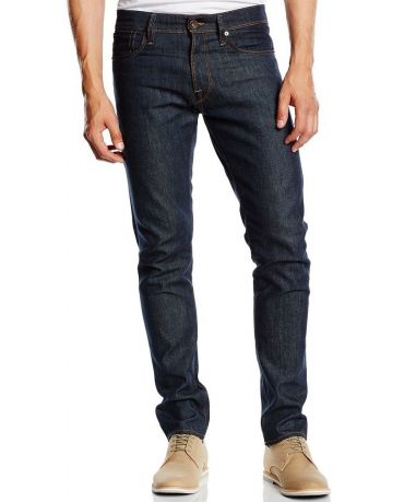 Selected Homme Granatowe Jeansy Slim Męskie