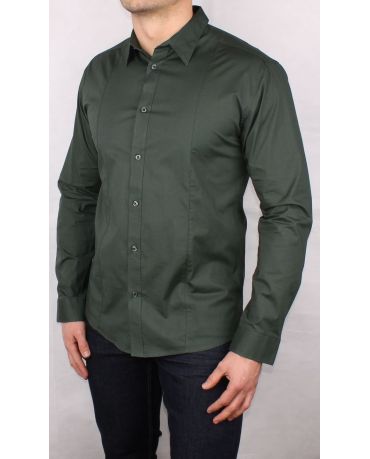 SELECTED HOMME ZIELONA KOSZULA ELEGANCKA L