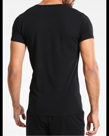 Tommy Hilfiger Czarna Koszulka O-neck