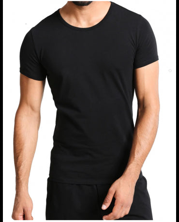 Tommy Hilfiger Czarna Koszulka O-neck