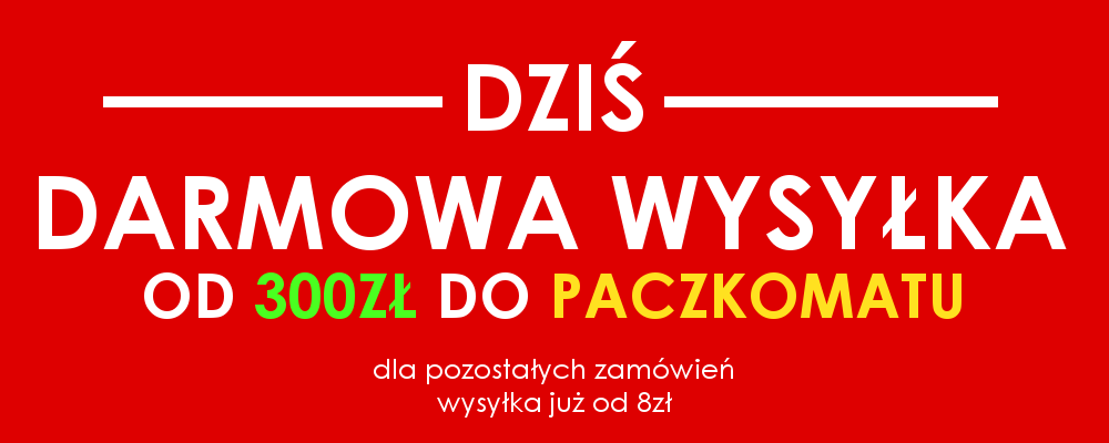 Darmowa wysyłka w LUXED.pl
